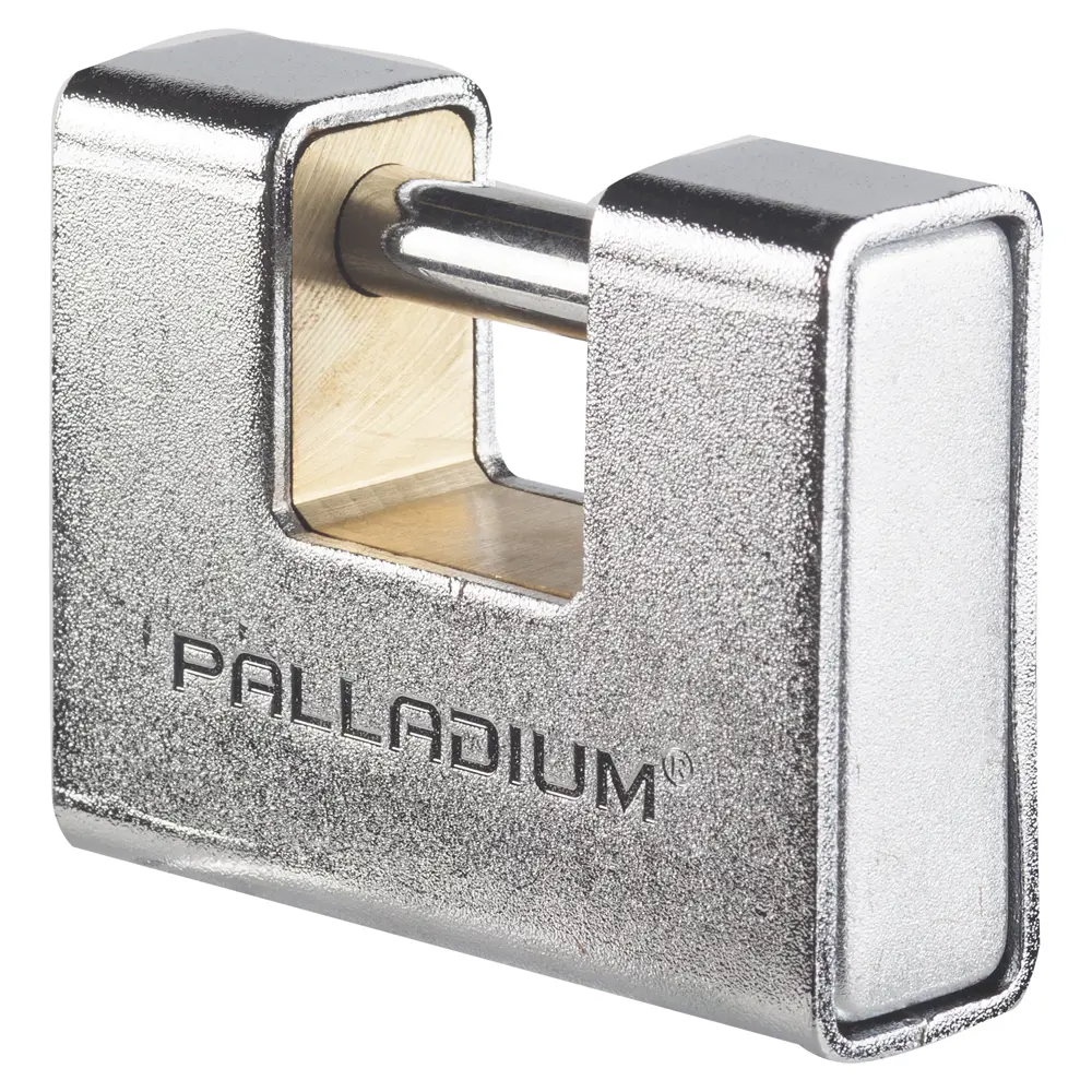 Замок навесной ч, латунь/сталь PALLADIUM STLM-2192387