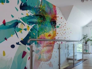 GLAMORA Моющиеся виниловые обои Abstract colors