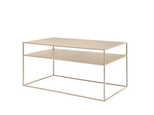 Стальной журнальный столик с порошковым покрытием с отсеком для хранения