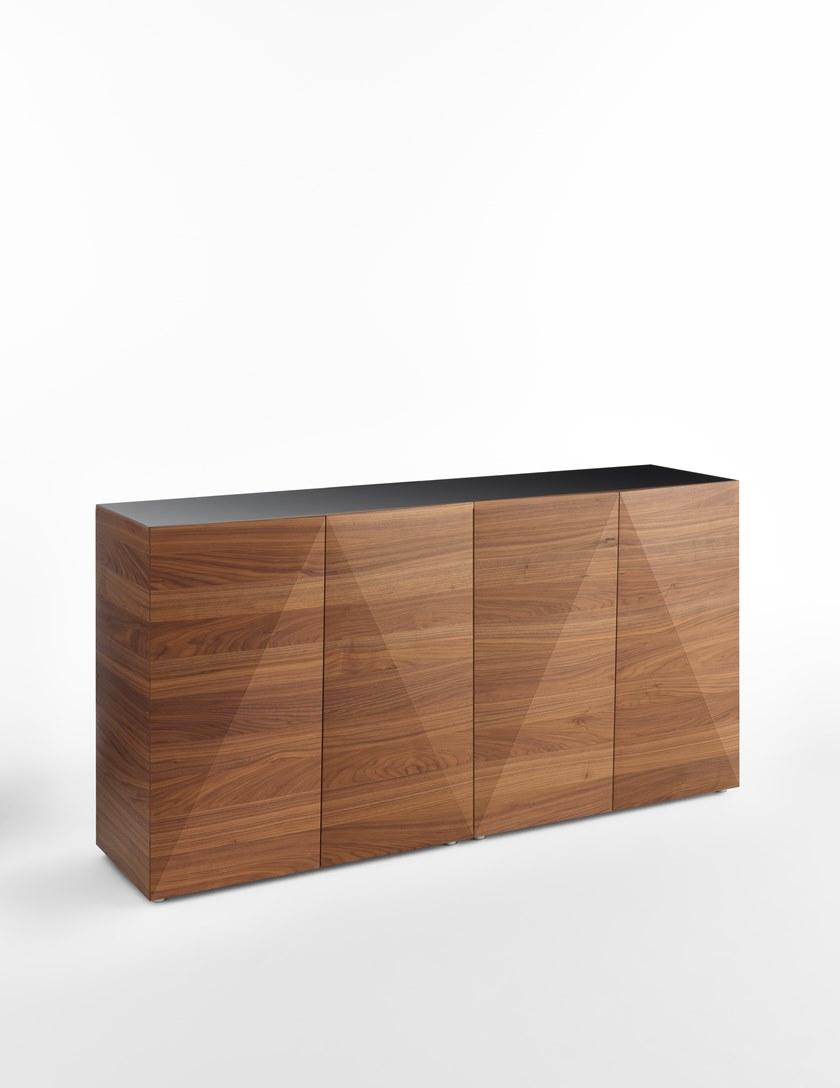 Casamania & Horm Буфет из орехового дерева с распашными дверцами Riddled sun-id-1363105 - Вид №3