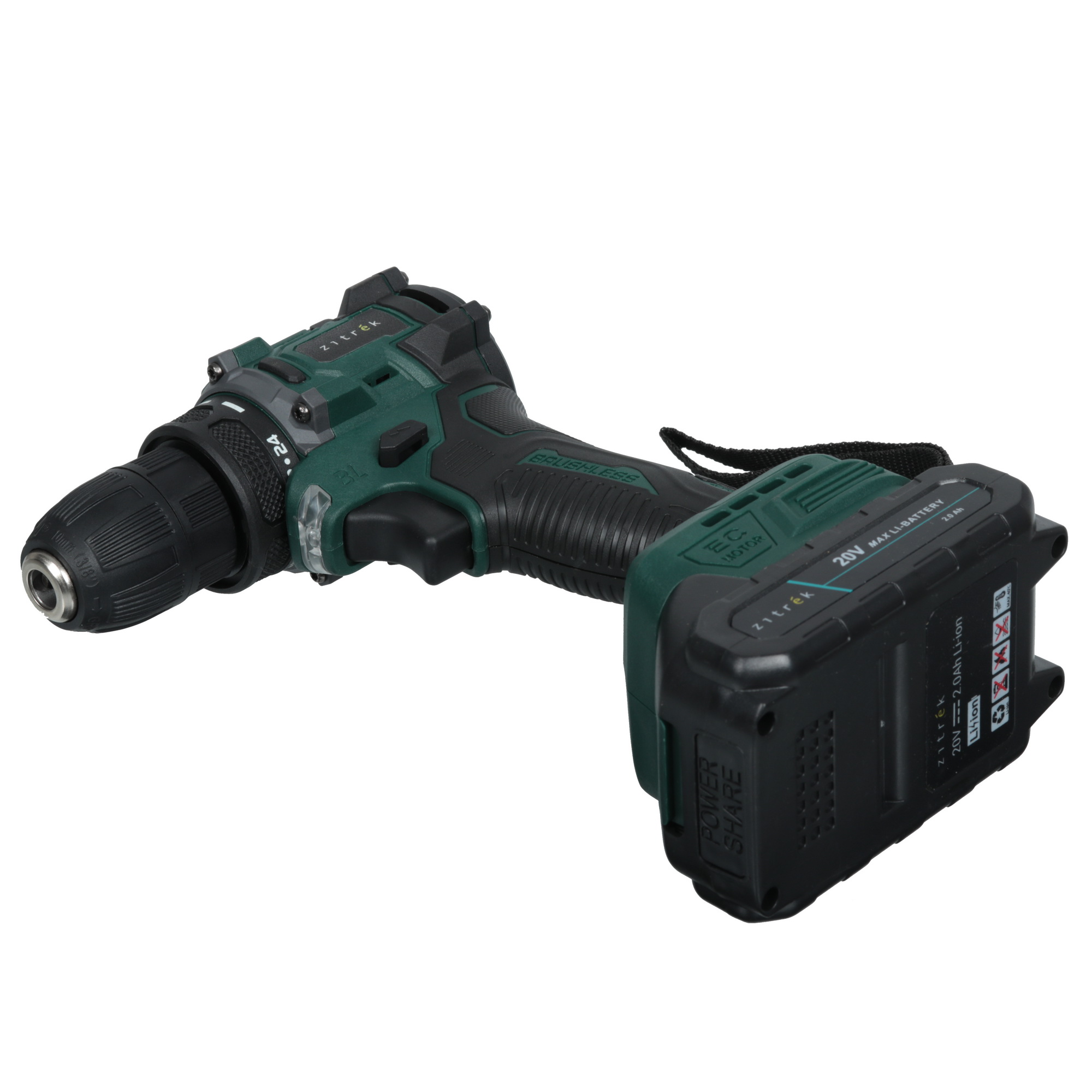 Дрель-шуруповерт Zitrek Greenpower 20 PRO 9218131 STDN-0122163 - Вид №7