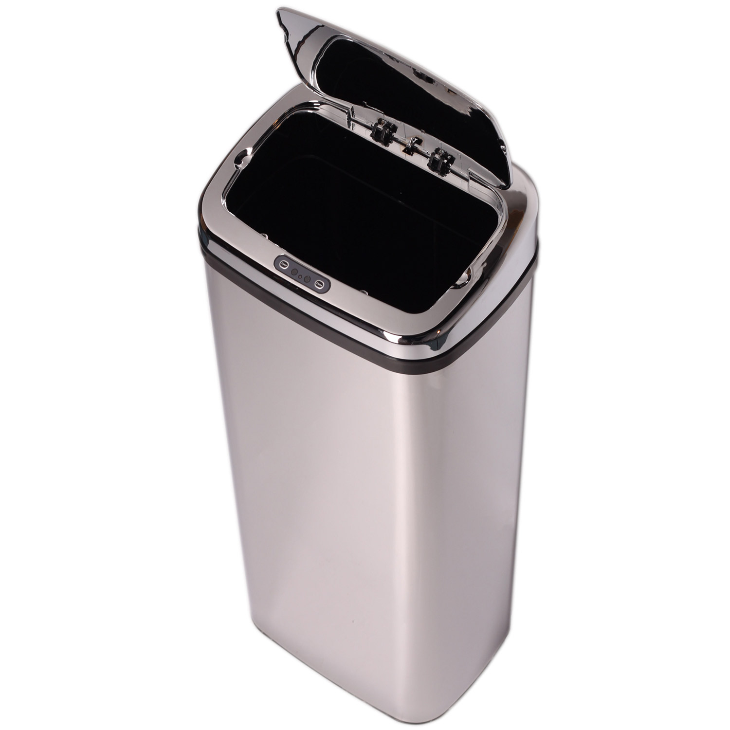 304009709 Урна сенсорная AGB-50S (хром, блестящая) KSITEX  - Вид №1