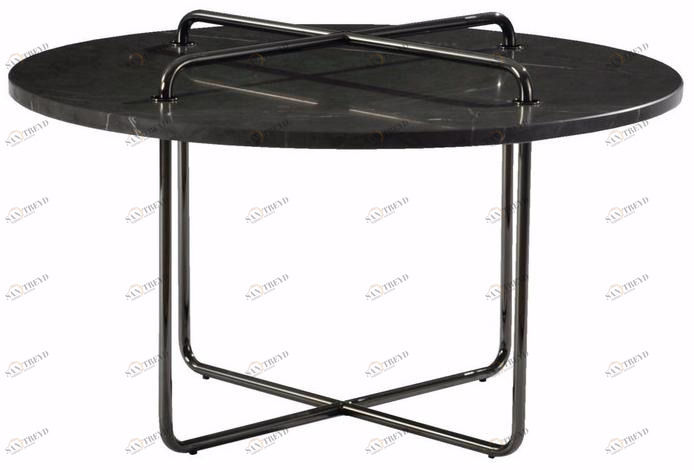 Roche Bobois Круглый журнальный столик из мрамора sun-id-1402471