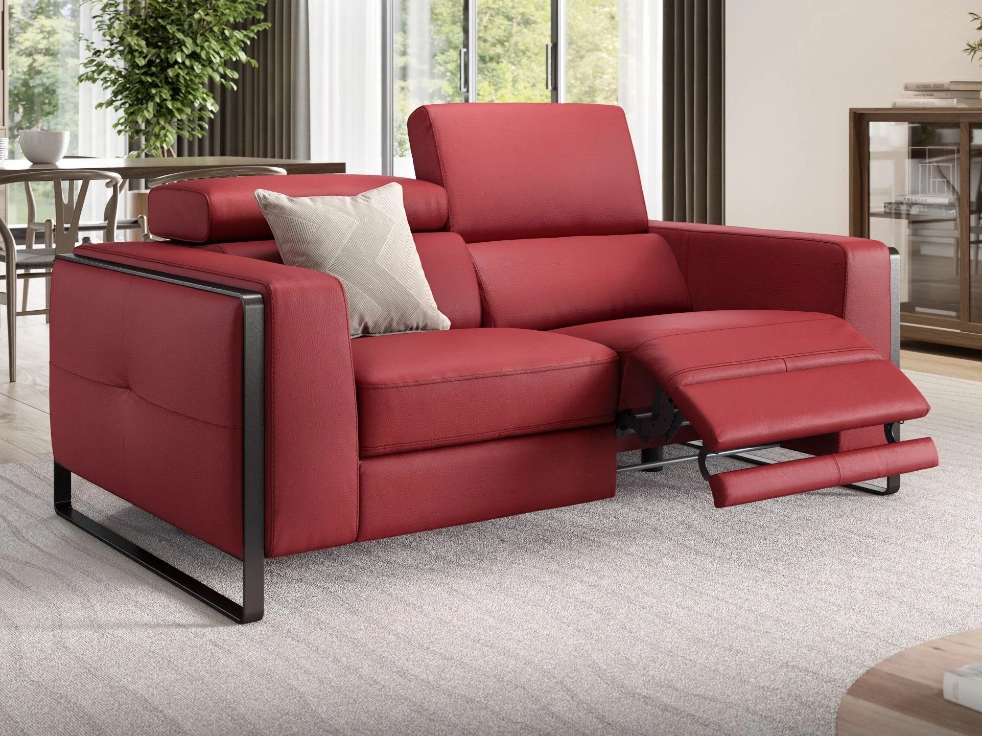 2-местный кожаный диван Sofanella Manzano ARCH-00117171 - Вид №1