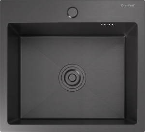 Кухонная мойка Нержавеющая сталь METAL S596 GranFest
