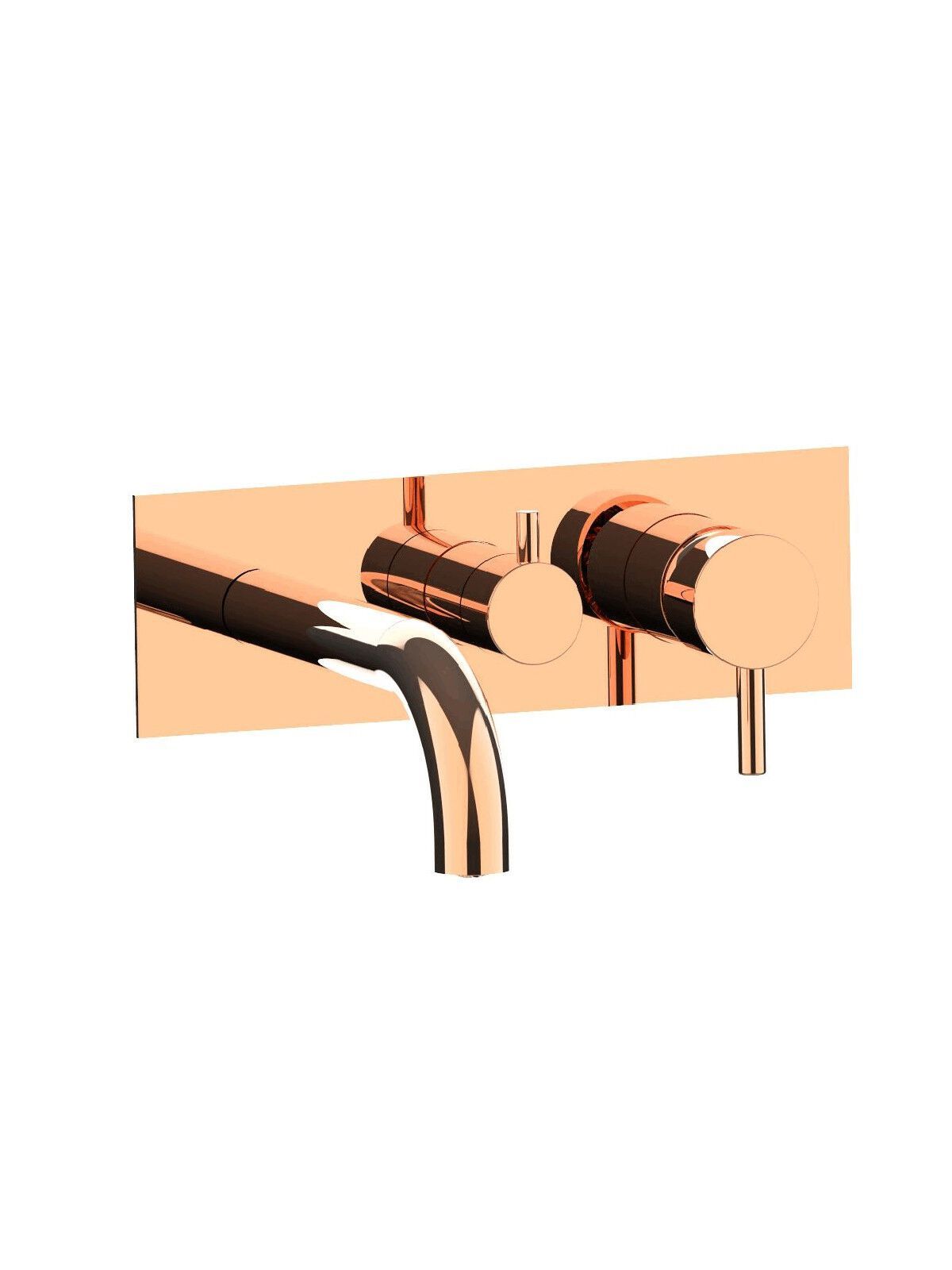 Однорычажный настенный смеситель для ванны с плитой Rubinetterie Frattini отдельная эстетика ARCH-00089970 - Вид №11