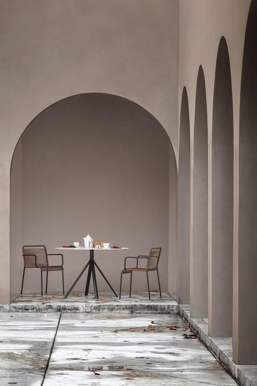 Lapalma Штабелируемый садовый стул с подлокотниками Aria outdoor sun-id-1354243 - Вид №2