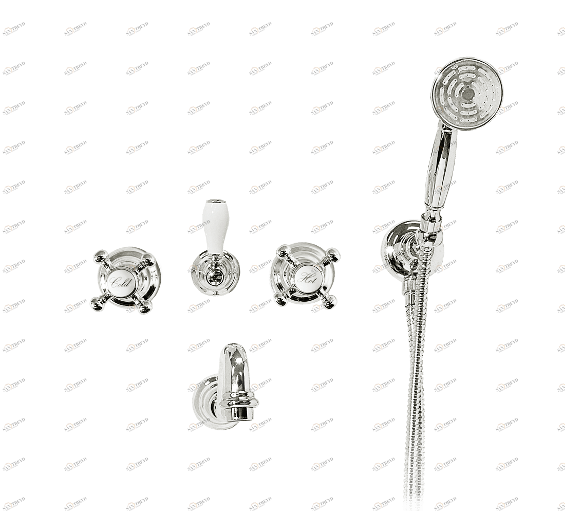 Gentry Home Центр смесителя для раковины до центра два отверстия под смеситель мм Antique Никель GH102816