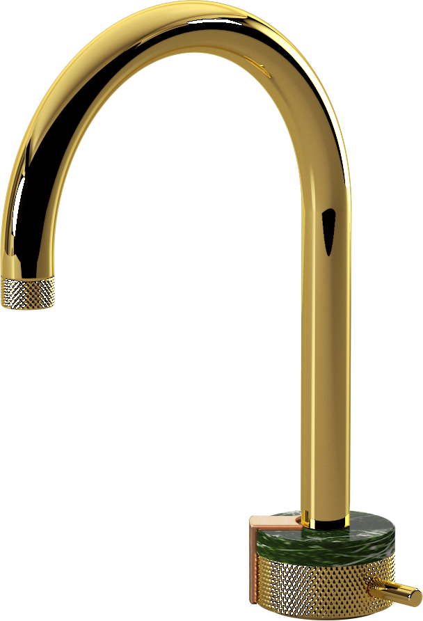 E-11502-R2MG-L2BRG-AU Однорычажный прогрессивный смеситель для раковины - излив 16см GRAFF MOD+