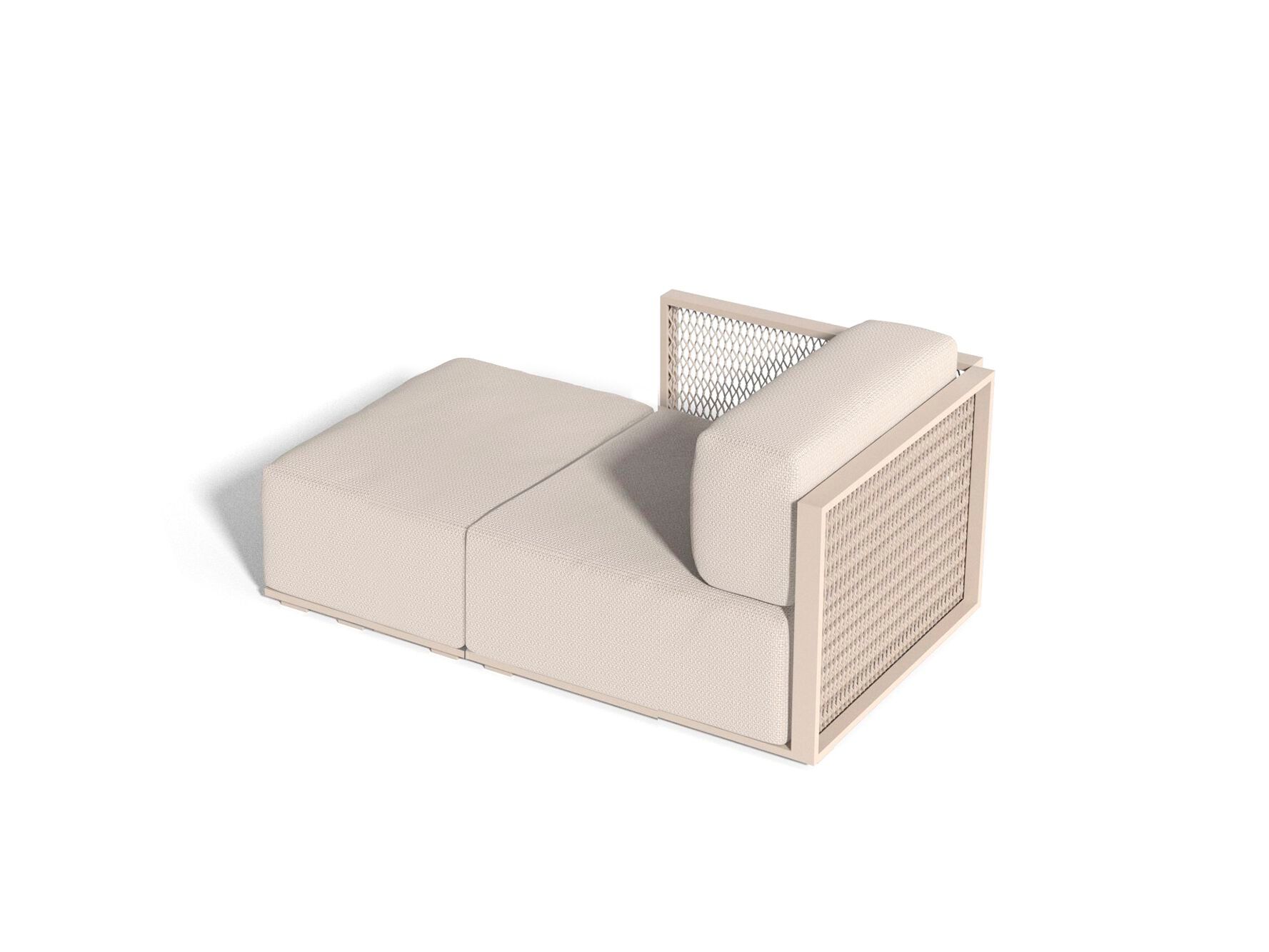 Алюминиевый модульный садовый диван Vondom The factory ARCH-00079567 - Вид №7