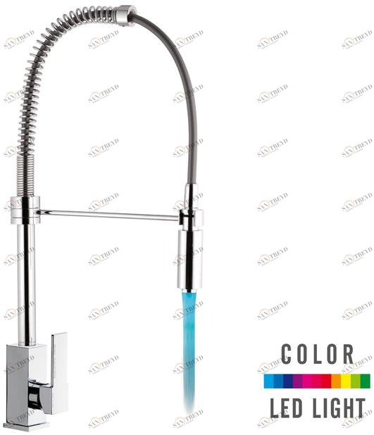 Remer Rubinetterie Смеситель для кухни с ручным душем Gourmet Qr 77