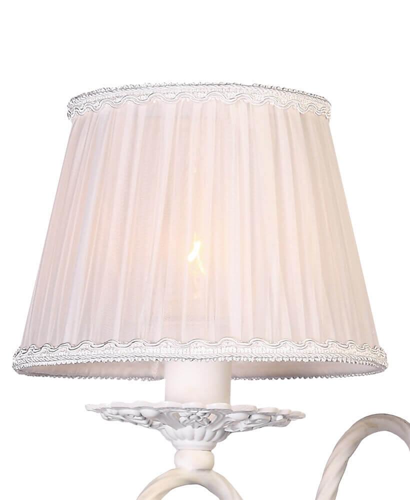 Бра настенное белое Lumien Hall "Летисия" W17075/2HEW LUMIEN HALL ЛЕТИСИЯ 00-3931598 Белый  - Вид №3