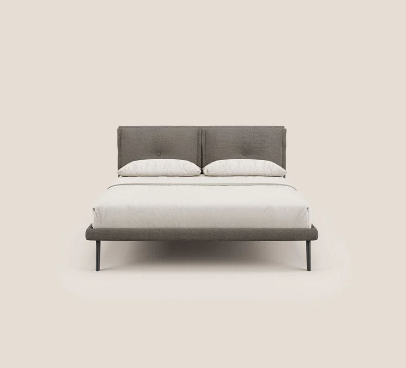 Съемная кровать из ткани с мягким изголовьем Divani.Store IBUKI ARCH-00055248 - Вид №4