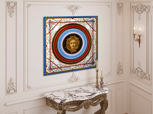 Декоративная металлическая панель