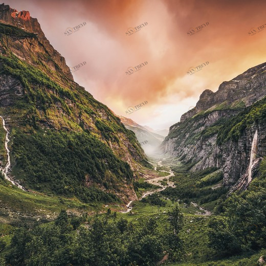 SH042-VD4-Eden-Valley Фотообои Komar Stefan Hefele 2.5х4 м SH042VD4EDENVALLEY