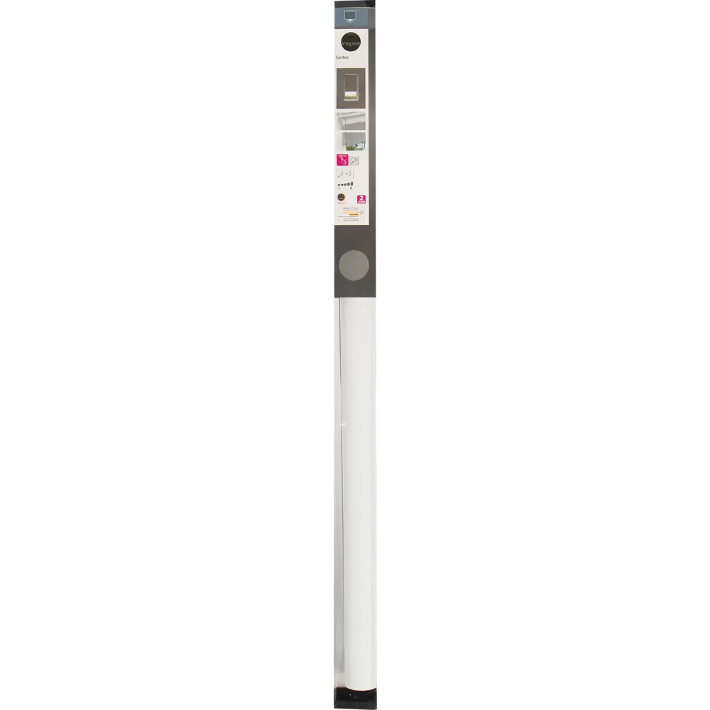 Штора рулонная блэкаут Inspire Santos 60x160 см серая 82688282 STLM-2118208 - Вид №10