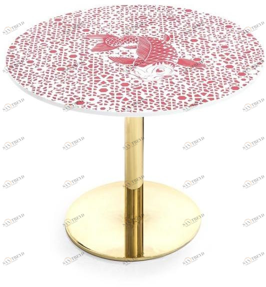 Moroso Журнальный столик со столешницей из Corian® и стальным основанием Sushi edition sun-id-1411997