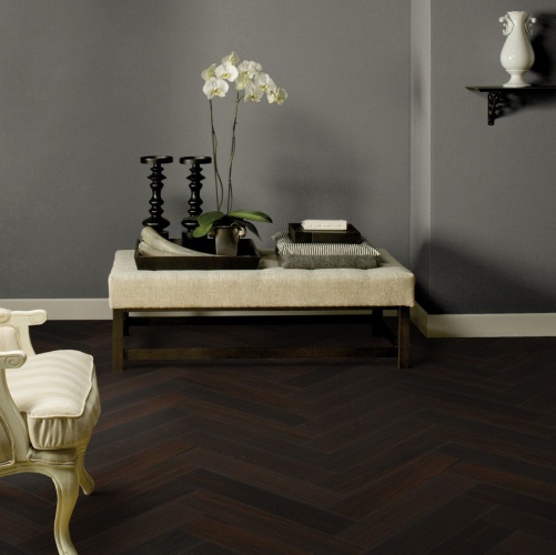 Паркет Ёлка Solidfloor New classic Лувр 1126206 Дуб Натур (Рельефная) 610х122 мм 1500200201 - Вид №26