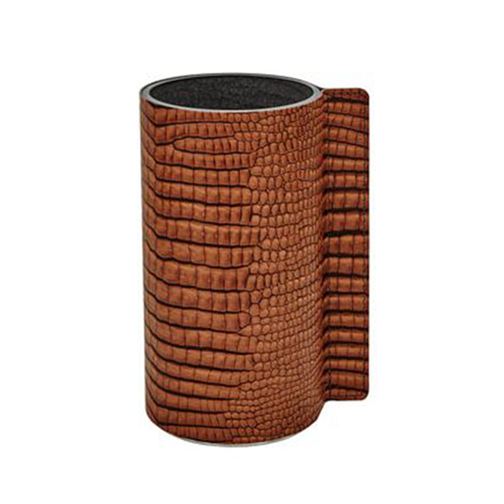 5711590810959 cognac ваза для цветов 11х20см LINDDNA CROCO Santreyd