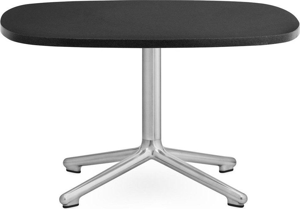 603477 Era Table 67,5 x 66 см Alu Black Normann Copenhagen 
