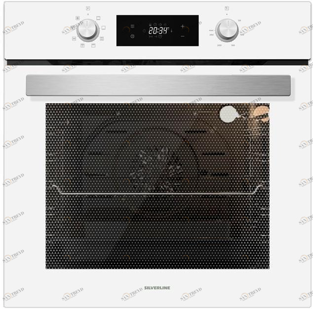 Silverline Многофункциональная электрическая духовка из нержавеющей стали и стекла  S4 - bo6504 