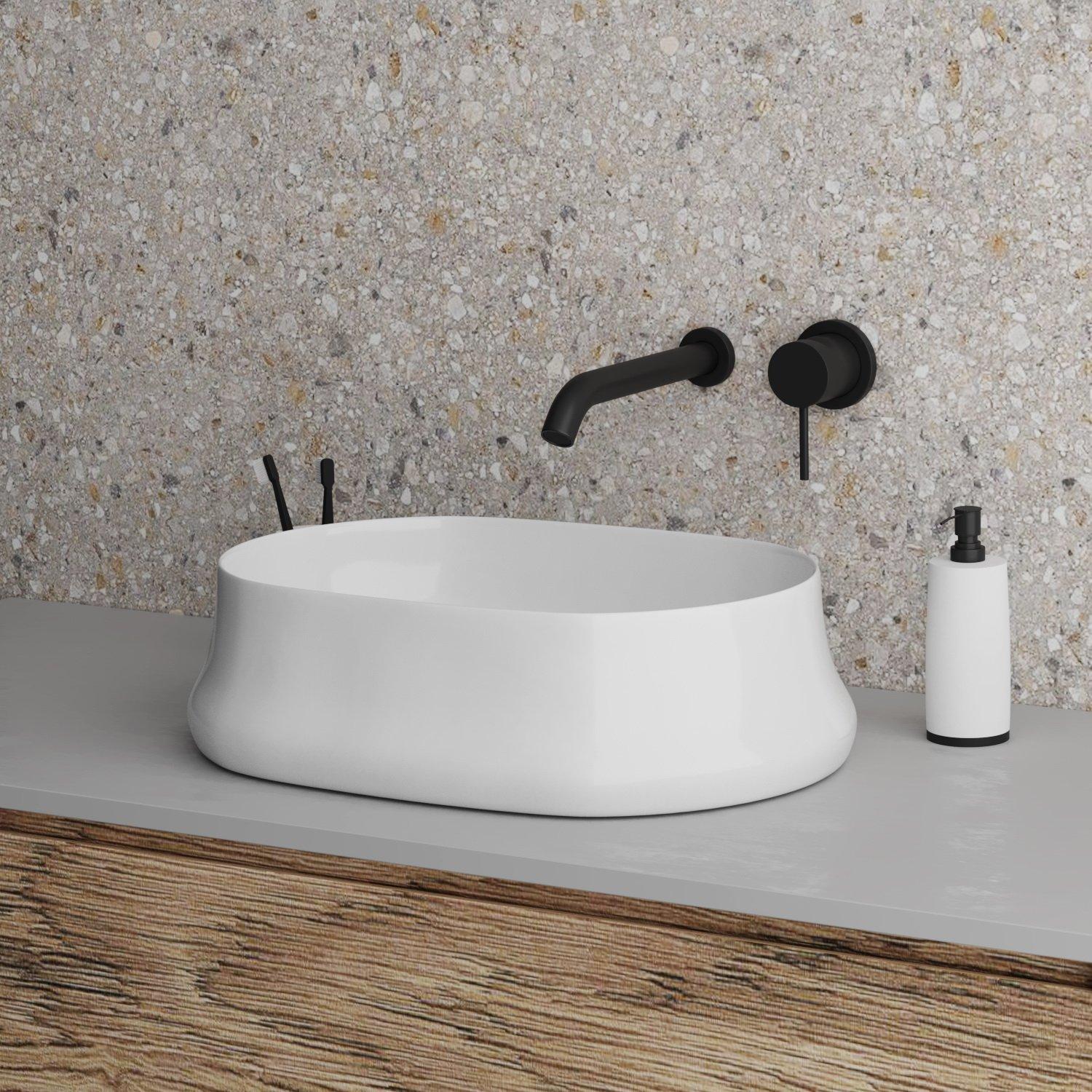 GR-3024 Накладная раковина на столешницу  прямоугольная Grossman  - Вид №3