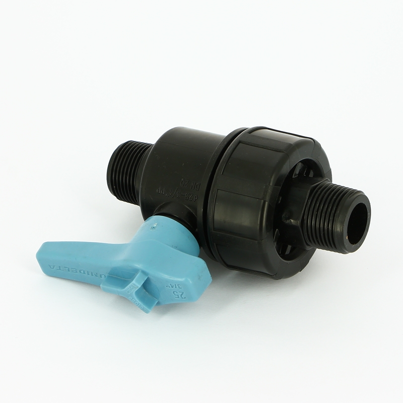 Кран НН Unidelta 3/4" для труб ПНД полипропилен PP-B 1074003003001 - Вид №3