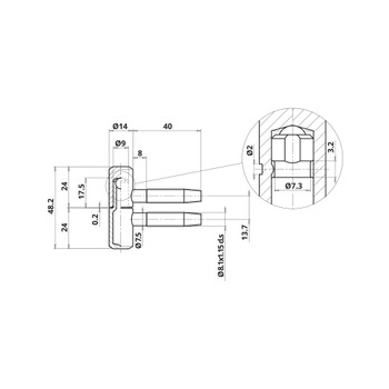 Otlav 393 14 петля LK01-88
