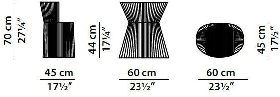 BAXTER Железный стул с подлокотниками Gibellina sun-id-1502226 - Вид №5