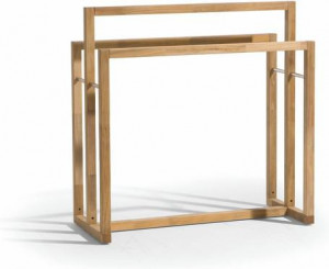 MNST1077 Вешалка для полотенец из teakового дерева Manutti Siena