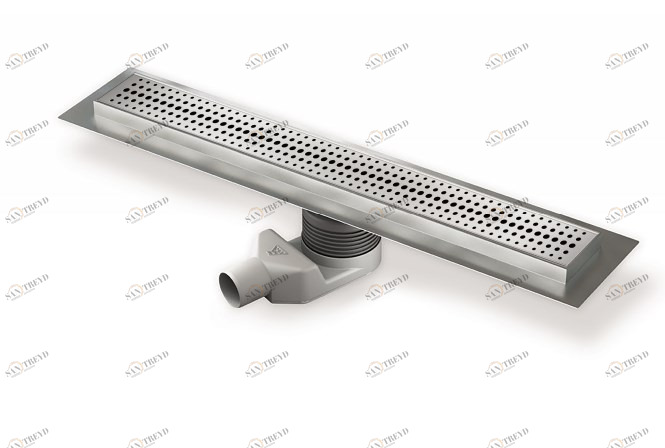 Цельнонержавеющий желоб ALPEN Basic ALP N 650 B1 