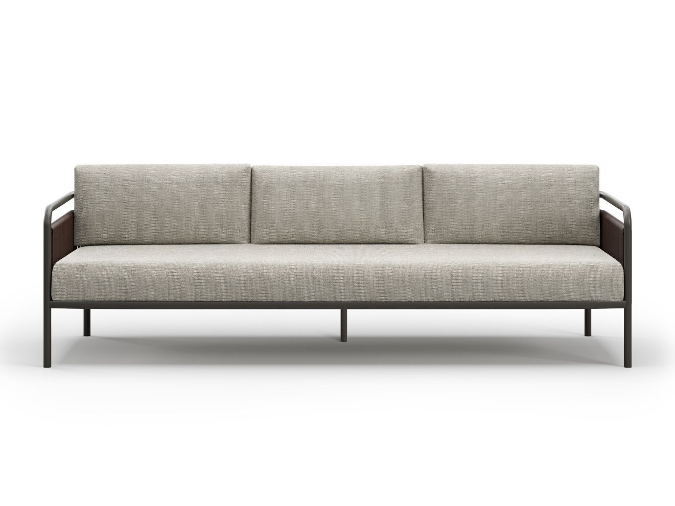 3-местный тканевый садовый диван SNOC ссылка ARCH-00030293