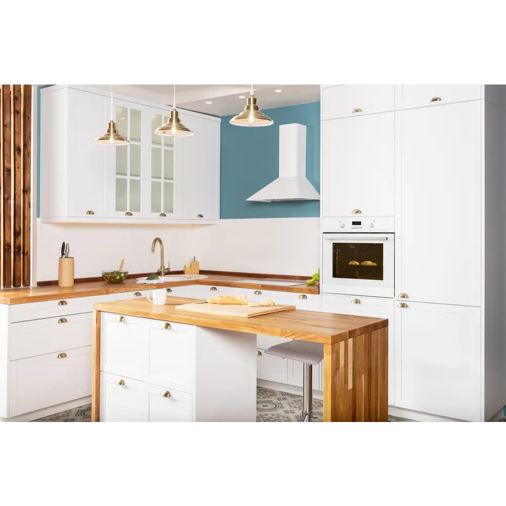 Фасад кухонный DELINIA ID Ньюпорт белый матовый с филенкой 82010398 STLM-0017288 - Вид №12