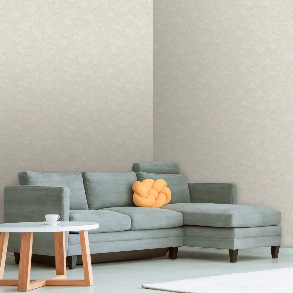 Обои флизелиновые Euro Decor Dove бежевые 1.06 м 7057-01 83236234 STLM-2005332 - Вид №3
