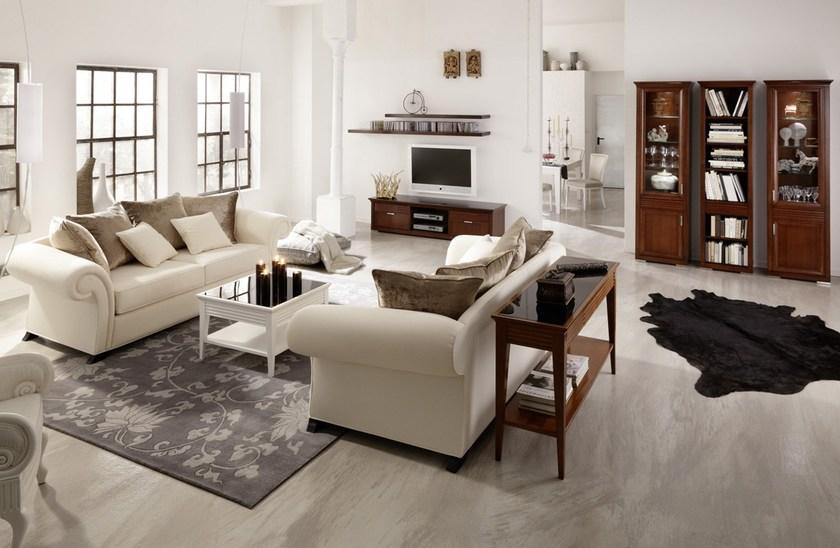 SELVA Прямоугольная деревянная консоль с ящиками Luna 4231 - Вид №1