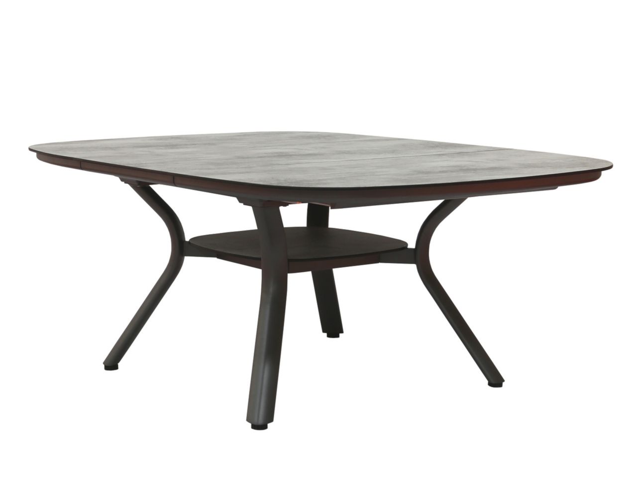 Алюминиевый выдвижной квадратный садовый стол Les Jardins® Sagamore ARCH-00019240