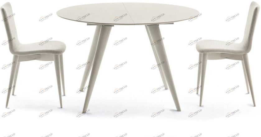 Pacini & Cappellini Круглый раздвижной стол  5399 