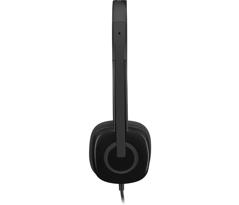 981-000589 headset h151 stereo black Logitech Santreyd  - Вид №2