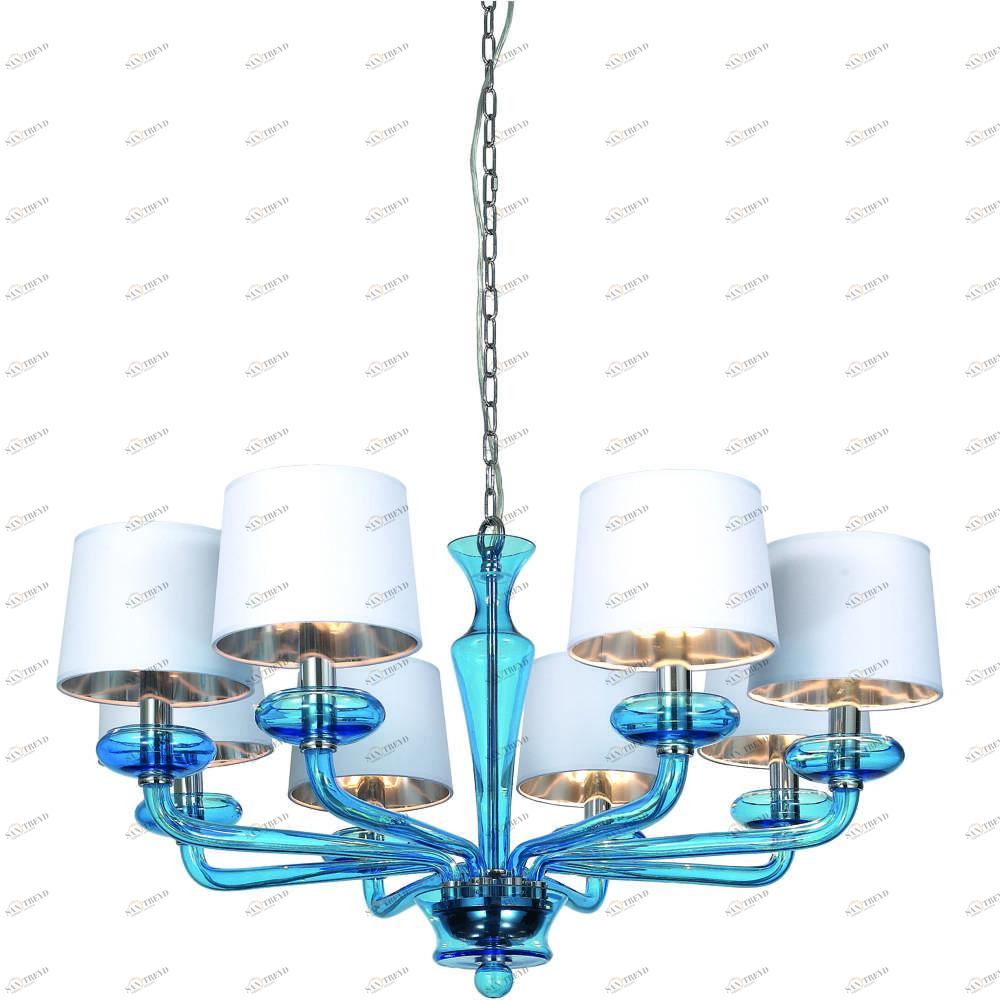 Подвесная люстра Divinare Veneto 1155/04 LM-8 DIVINARE ДИЗАЙНЕРСКИЕ, VENETO 075005 Белый 