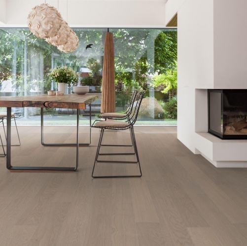 Паркетная доска Haro 4000 Series Top connect Каменно-серый Маркант Дуб Рустик (Гладкая) 2200х180 мм 1400200123 - Вид №6