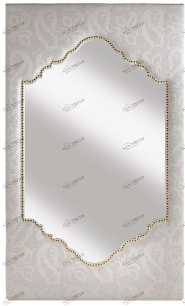 ETRO Home Interiors Прямоугольное тканевое зеркало с настенной рамой  E.shn.512.a 
