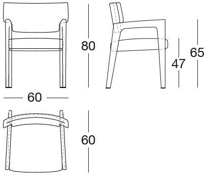 Longhi Мягкое кожаное кресло с подлокотниками Loveluxe 2020 – sartoria collection U 179 - Вид №7