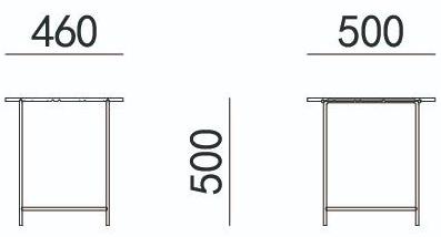 HC28 Cosmo Сервиз стеклянный квадратный Grassi 41c023-3 - Вид №1