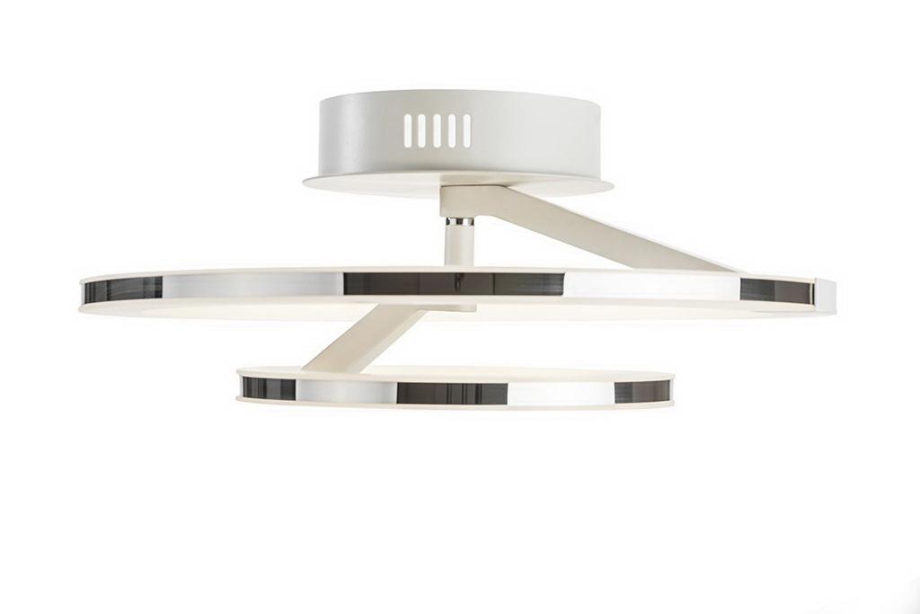Потолочный светодиодный светильник IDLamp Jenevra 397/2PF-LEDWhitechrome IDLAMP JENEVRA 203025 Белый  - Вид №2