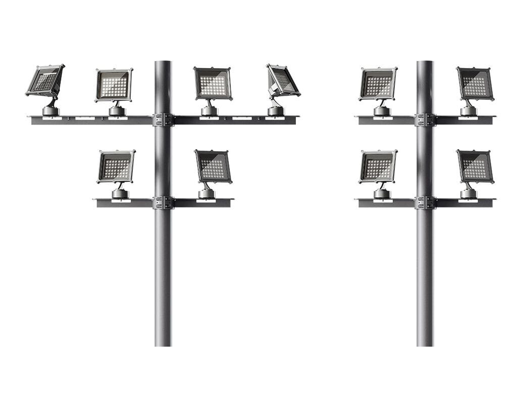 Литой алюминиевый светодиодный уличный фонарь iGuzzini слиток ARCH-00008968