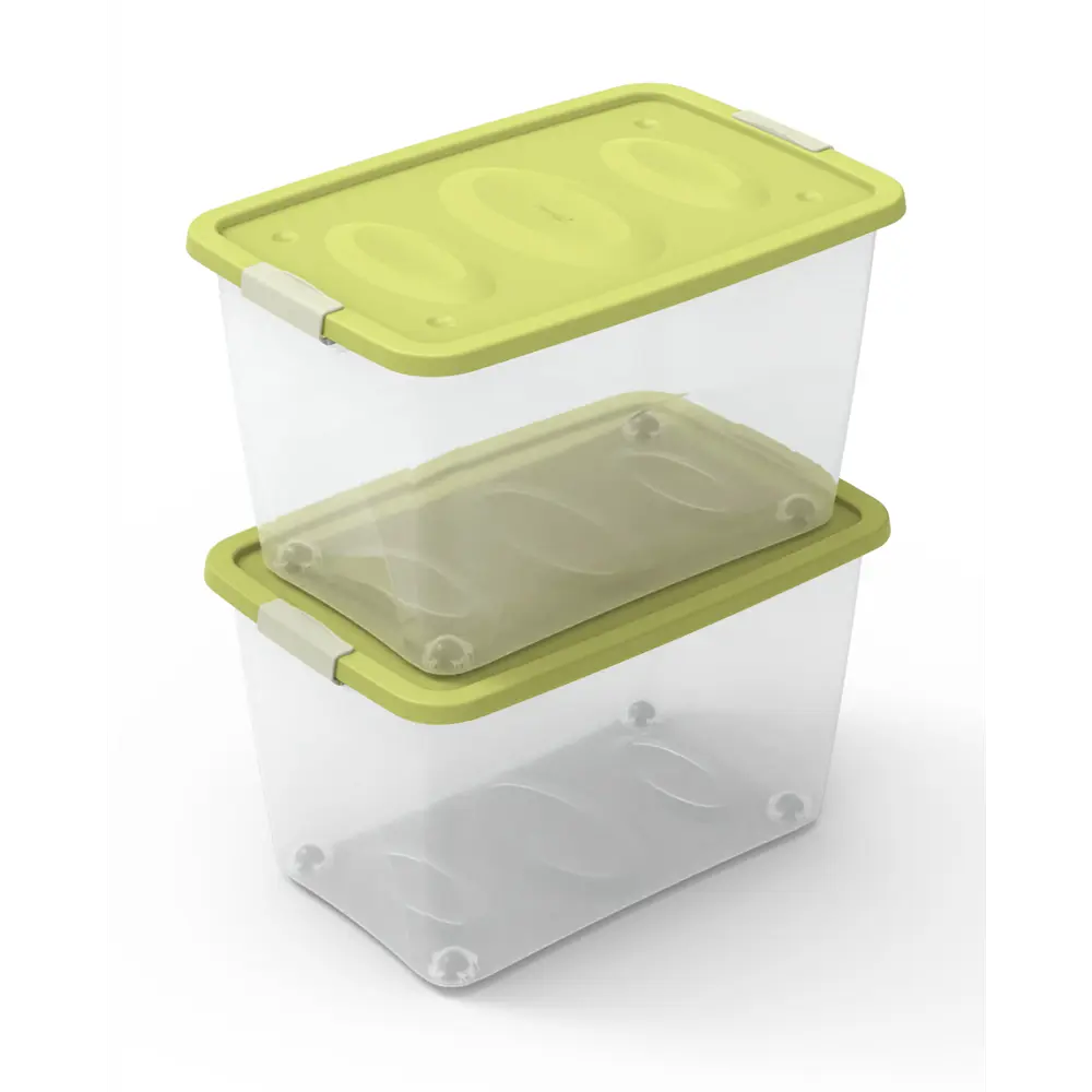 Универсальный контейнер MARTIKA с крышкой и колесами для систем хранения 18540339 Ящик STLM-0011180 - Вид №18