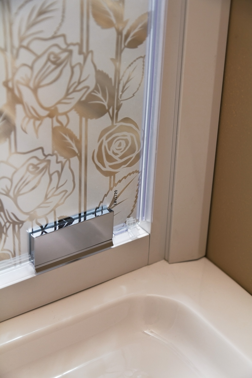 Душевая дверь в нишу CEZARES ROSA-BA-1-80-RO-Bi - Вид №4