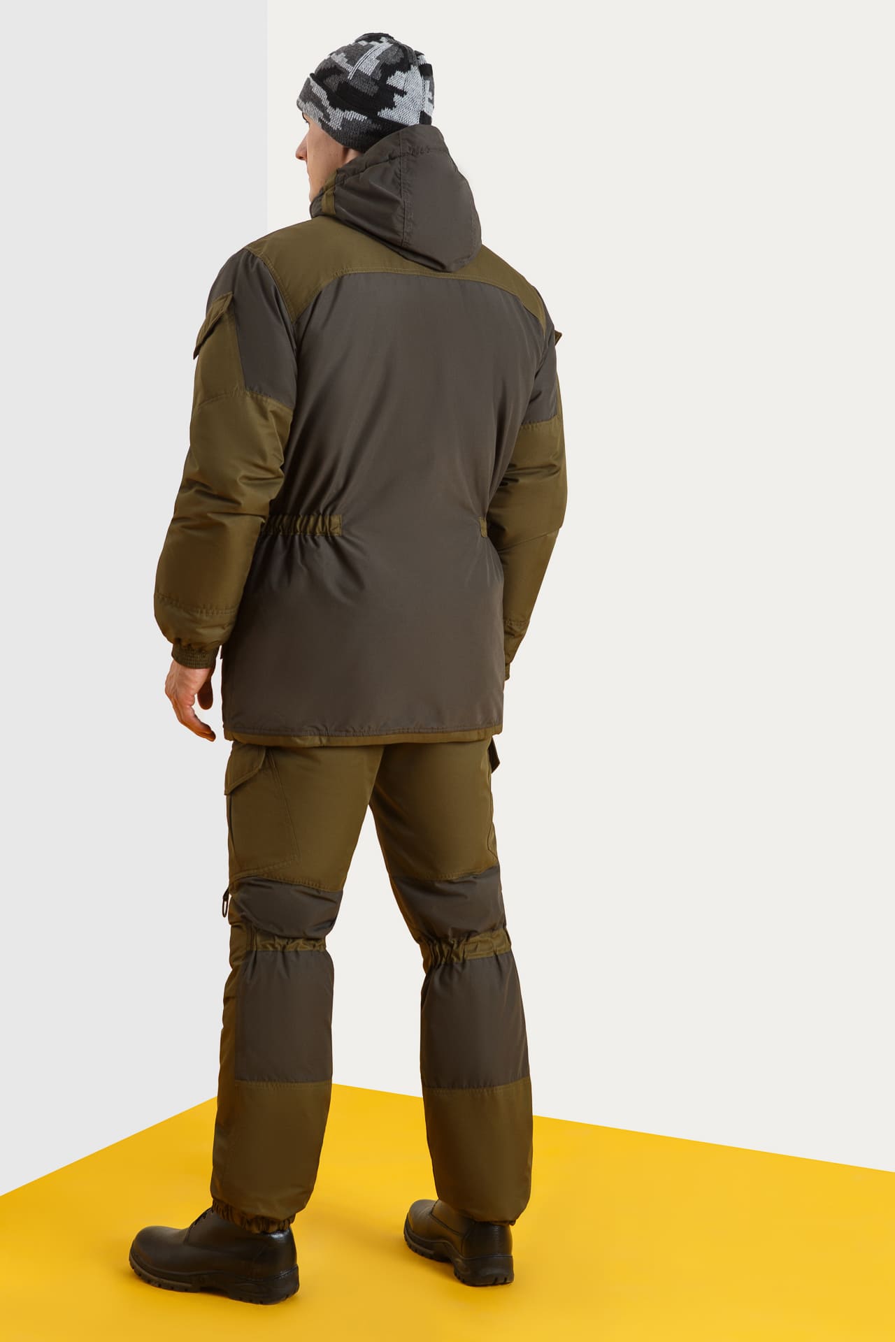 63939 Костюм  зимний хаки West Fishing  Зимняя спецодежда Santreyd  - Вид №9