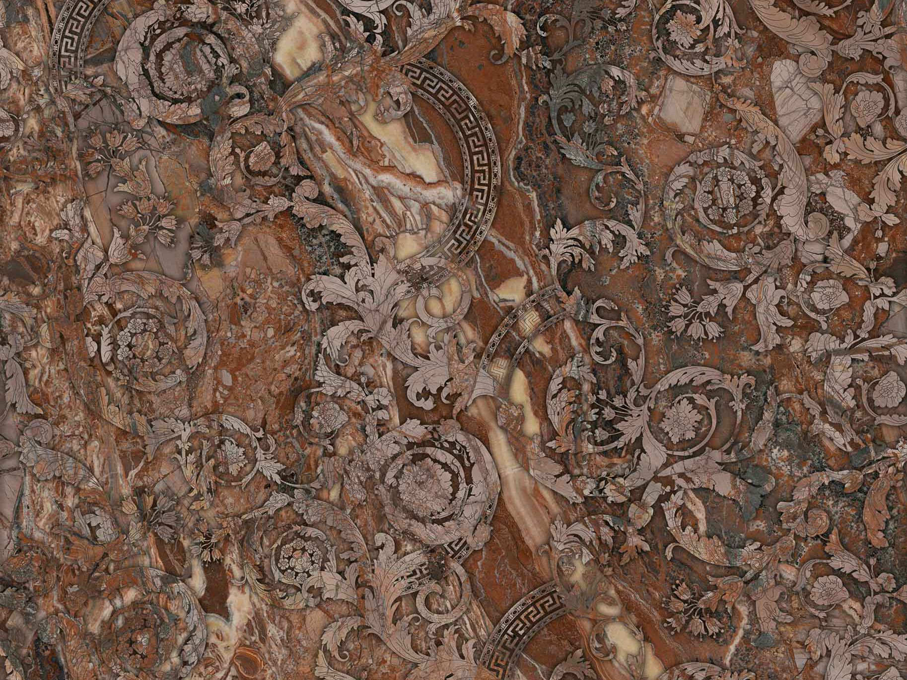 Пол / керамогранит с мраморным эффектом Versace Ceramics Maximvs ARCH-00081329 - Вид №7