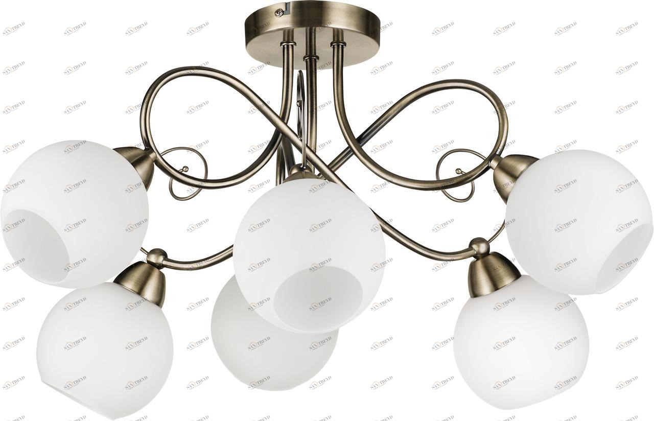 Потолочная люстра Britop Florina 5740611 белая BRITOP FLORINA 137090 Белый 